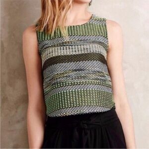 Anthropologie Leifsdottir Woven Textured Top
